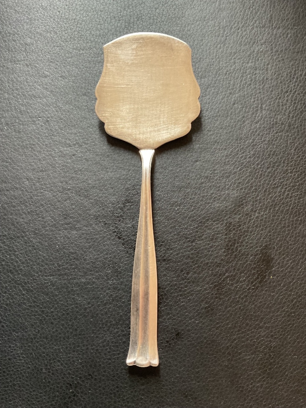 Vintage Silver Plate Serving Spoon - Shovel Style